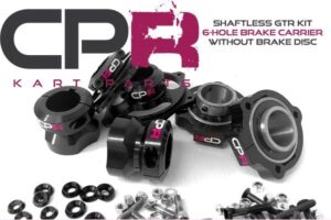 GT-RACE Series 40mm Axle Kit Less Brake Disc & Shaft 8mm Keyway (Colour Configurable)