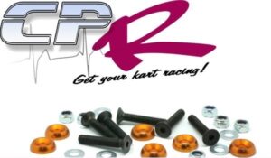 Bolt Kit 6 Bolt Brakes Tie Rods Axle Seat Gold
