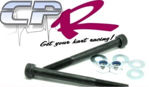 Go Kart King-Pin Bolt PAIR M8 90mm long High Tensile NEW with Nylocs KINGPIN