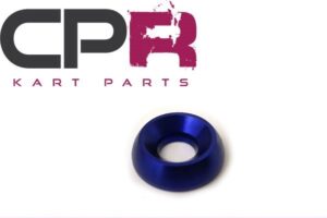 Go Kart Countersunk Washer 8mmID Blue NEW
