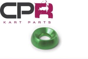 Go Kart Countersunk Washer 8mmID Green NEW