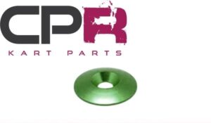 Countersunk Washer 8mmID Green for Seats