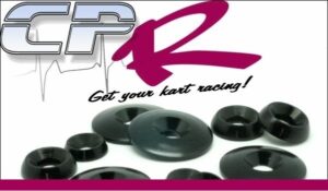 Go Kart Countersunk Washer Pack Black NEW