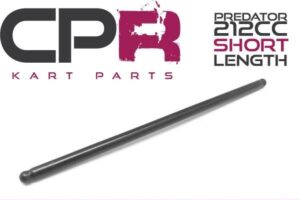 Push Rod Chrome Moly Race - Single Unit 5.340inch Length - CPR Performance suit Predator 212cc Torini Clubmaxx SHORT Length