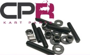Engine Side Cover Studs Stud set (6 Pack + 2x Solid Dowels) CPR Race premium strength GX200 GX160