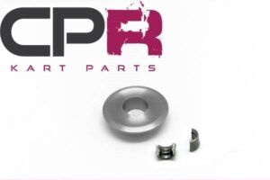 Retainer Collet (TITANIUM) & Keeper (Suit Stainless Steel Valve & 36/37lb Springs) Billet for Honda Clone GX200 ENCL65