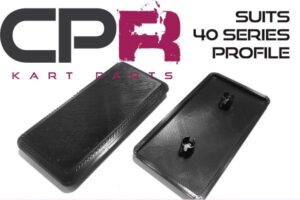 End Cap Plate 2-Pack 80mm x 40mm to suit 40 Series Aluminium Profile ( 8020 Racing Simulator )