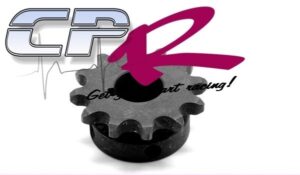 Sprocket 420P 10T suit 3/4" 19mm Jackshaft (Includes Grub Screws)