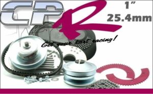 Torque Converter Clutch 35 Pitch 12Tooth & 420P 10Tooth 25.4mm (1") bore + FREE #35 Chain & #35 Sprocket