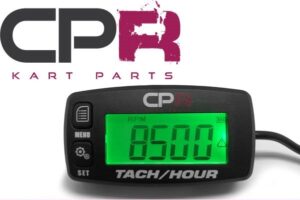 Tacho GT CPR 2 or 4-Stroke with Max RPM Recall - Easy To Read Large Display, Backlight, Replaceable Battery, RPM Alert