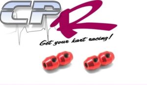 Throttle Cable Terminator / Coupler Clamp Red (Twin Pack)