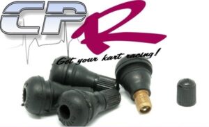 Tyre Rims Valve & Short Stems & Caps PK4