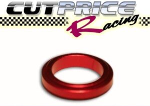 Wheel Spacer Washer 5mm Anodised Red