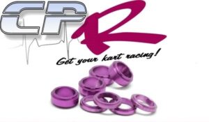 Wheel Spacer Washer Pack PK8 Anodised Purple
