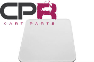 Number Plate Rear White 20x20cm (Factory Second - has various defects)