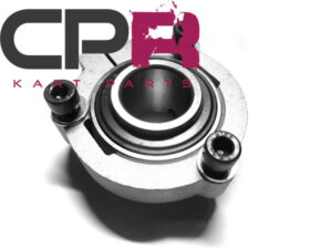 30mm Bearing & Flange Carrier Holder Silver