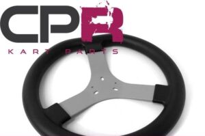 Steering Wheel Flat Top High Density Grip (Black)